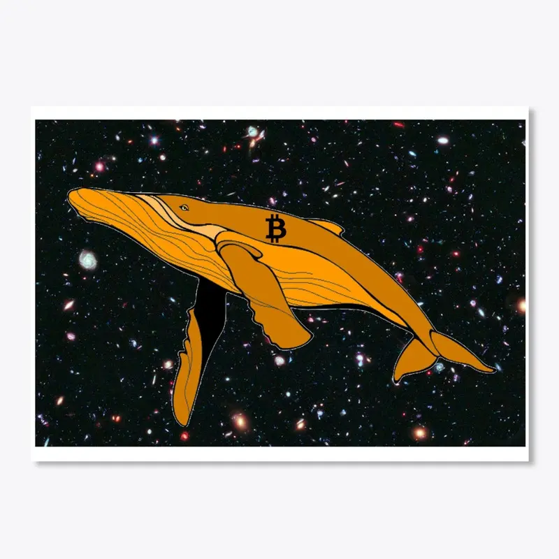 Bitcoin Space Whale